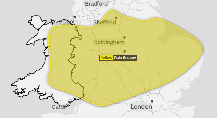 Hawarden – warmest place in the UK on Christmas Day but forecasters issue weather warning for Boxing Day