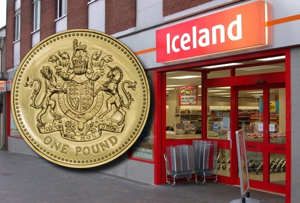 Iceland stores to accept old £1 coins until October 31