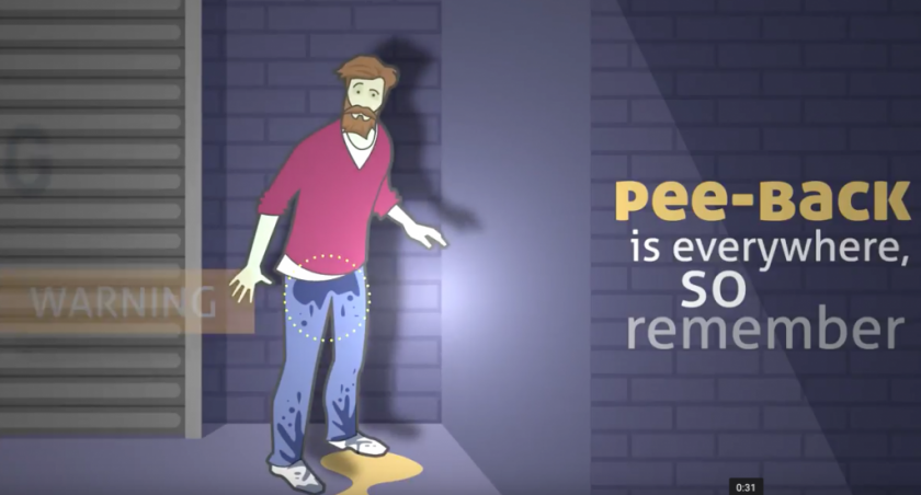 Pee-back returns to Chester – Christmas party-goers in for a soaking if they piddle in public