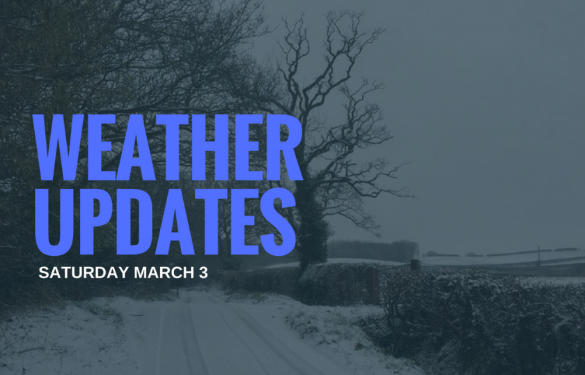 Saturday’s winter weather update from Flintshire County Council
