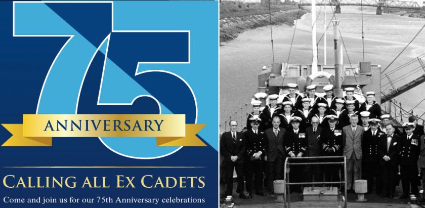 Connah’s Quay Sea Cadets are celebrating their 75th anniversary and want former member to join them
