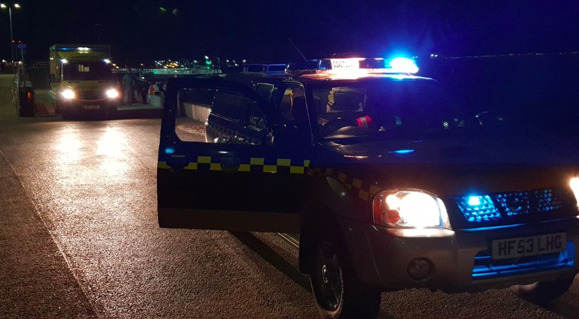 Two teenagers taken to hospital after trying to recover a football from the sea in Rhyl
