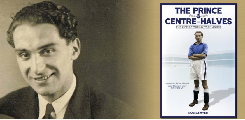 Biography of Deeside football legend T.G. Jones’ shortlisted for Sports Book of Year award