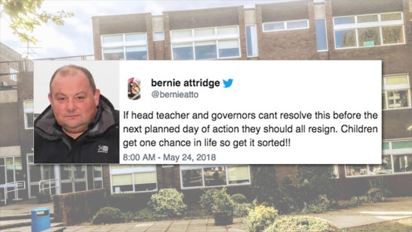Deputy Council Leader calls on school Head and Governors to resign if teacher dispute is not resolved
