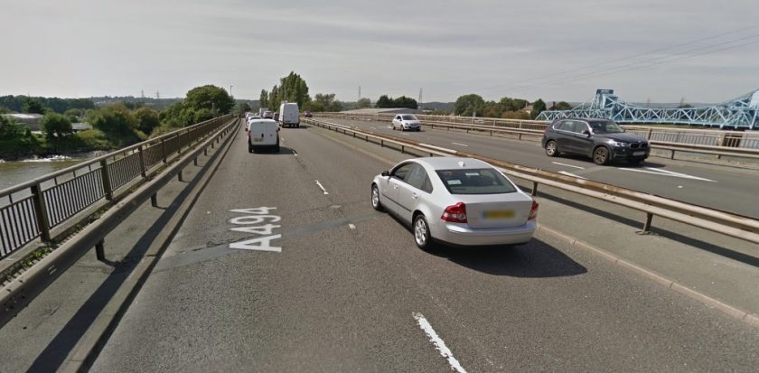 Overnight closure on the A494 for urgent repairs