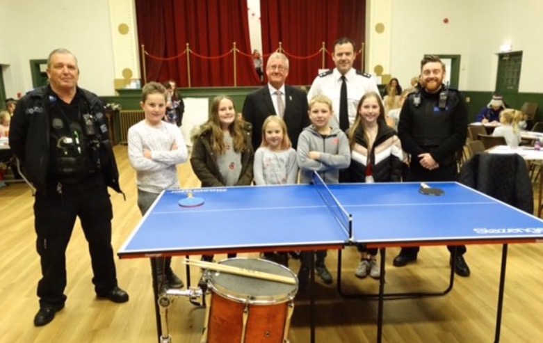 Police funding for Flintshire youth club 