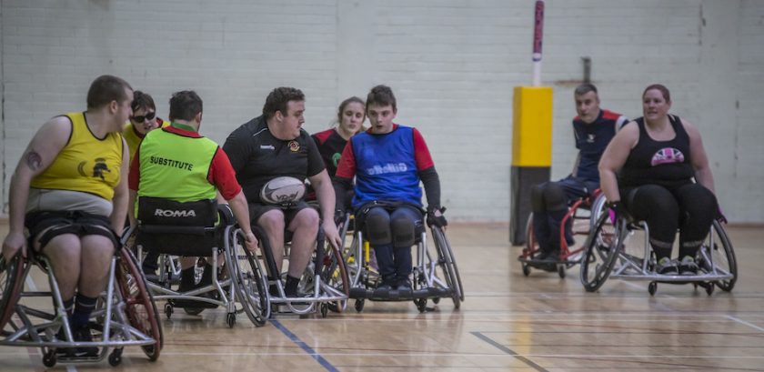 How the Mold Dragon’s Wheelchair Rugby Club has changed a Deeside woman’s life for the better