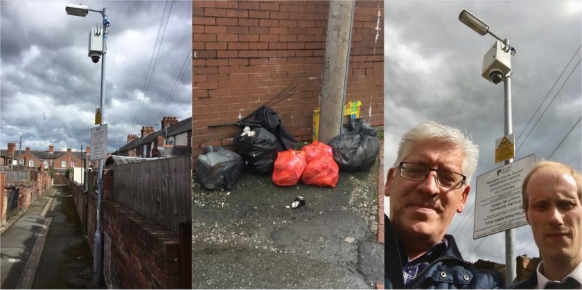CCTV cameras finally installed in Shotton to tackle fly-tipping issues