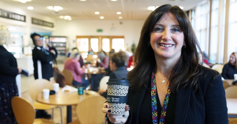 Drive to reduce disposable cups usage at university sees less sent to landfill and thousands of pounds raised
