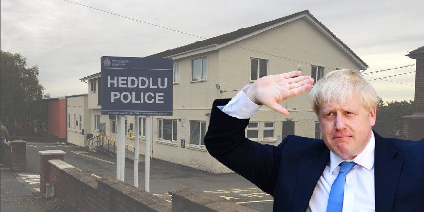 Boris Johnson’s claim an extra 62 police officers will be on the streets of Deeside is “misleading in the extreme” says police boss