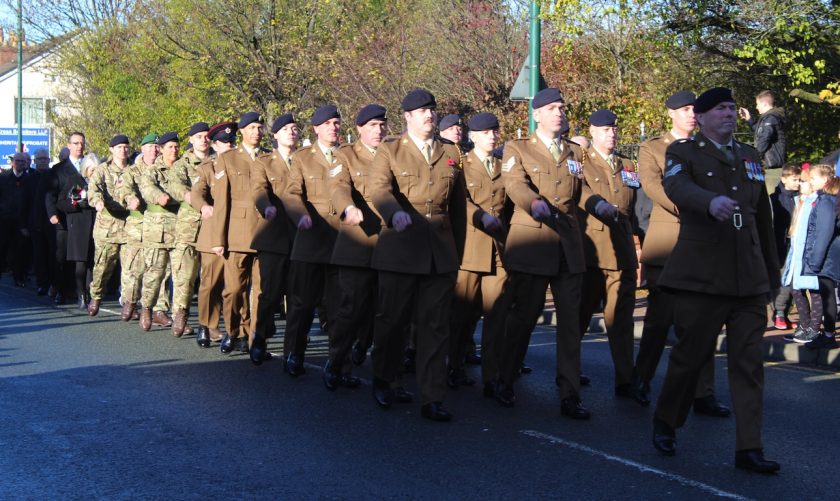 Flintshire honours the fallen on Remembrance Sunday