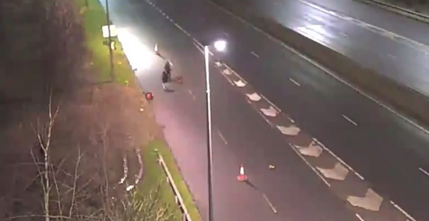 Youths could have caused a serious collision on A494 say traffic agency