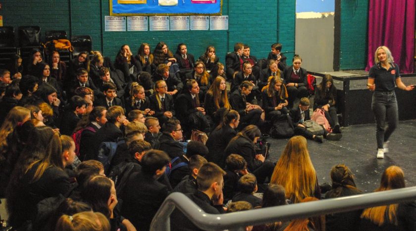 University roadshow helps decision making process for Flint High School students