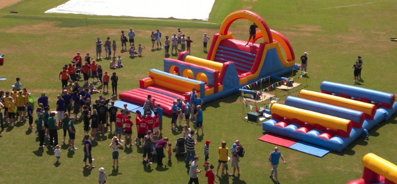Deeside Round Table and Deeside Ladies Circle are bringing ‘It’s A Knockout’ to Gladstone Playing Fields