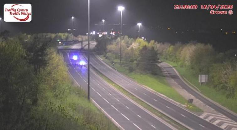 A55 reopens at Northop following earlier closure due to an incident