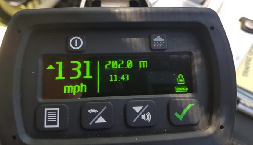 Police:“we have no words” after driver caught doing than 130mph on A55 in Flintshire