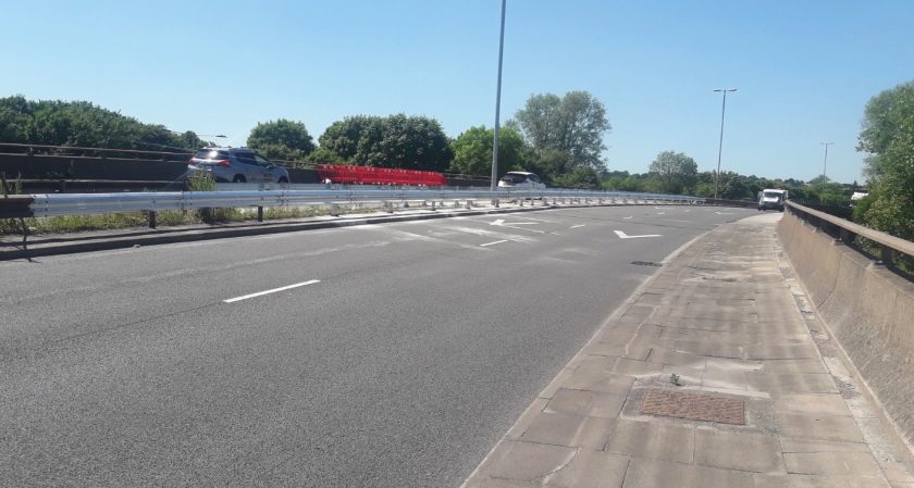 Barrier repair work on A494 at Queensferry complete following lorry crash last month