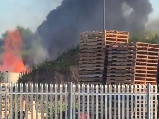 Natural Resources Wales calls on waste operators to be vigilant following large Deeside blaze