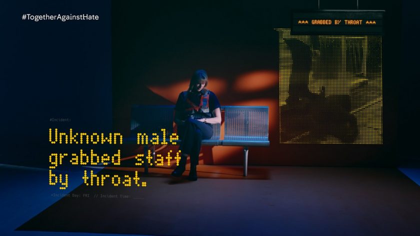 Channel 4 and Nationwide Building Society partner with Co-op and Network Rail to highlight shocking abuse suffered by UK customer facing staff