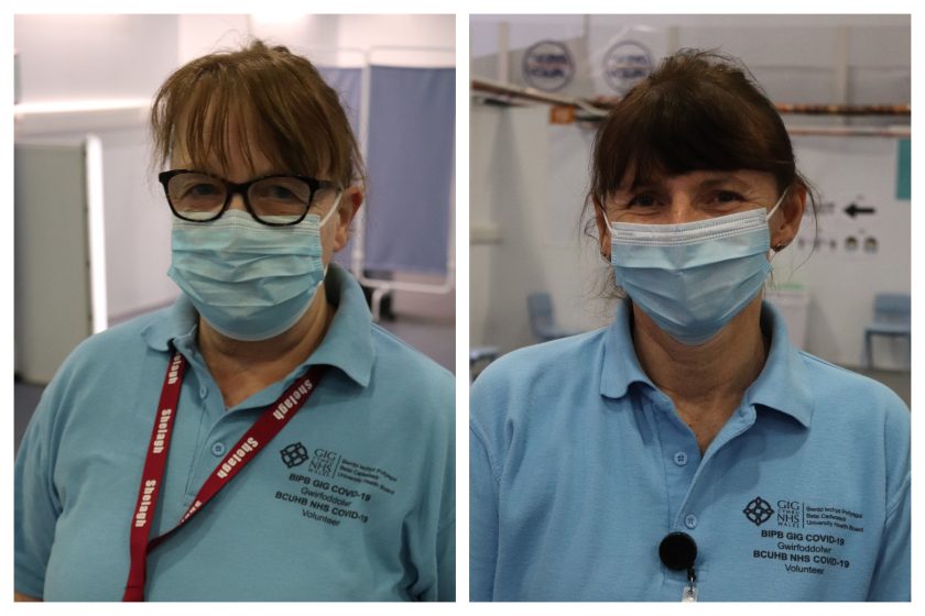Hundreds of volunteers supporting North Wales vaccination programme