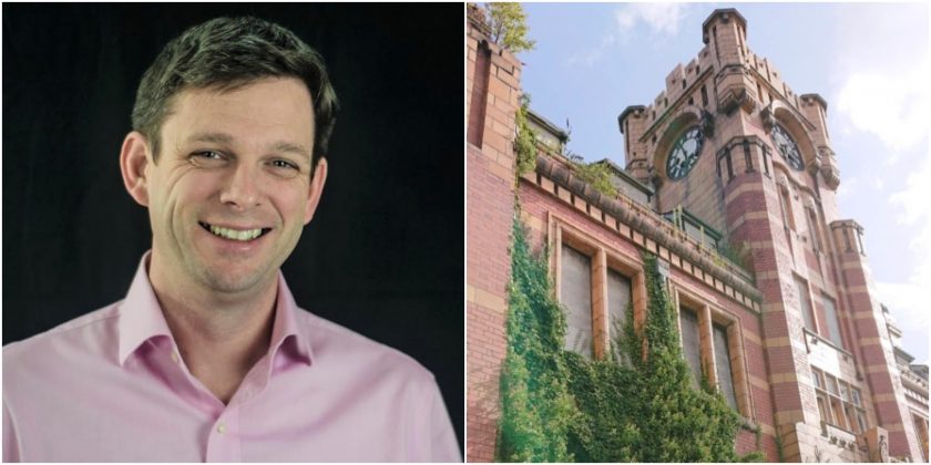 CEO returns to scene of teen apprenticeship to help save John Summers Clock Tower site from ruin