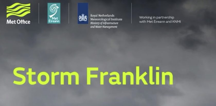 Storm Franklin to bring strong winds and heavy rain to Flintshire Sunday and Monday