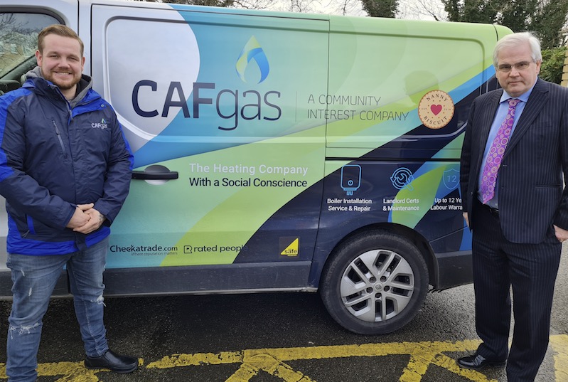 MP meets with Deeside based community interest company with ambitious expansion plans