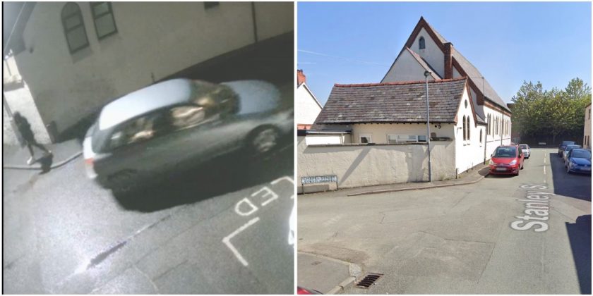 Police keen to speak to person captured on CCTV image following stolen car crash in Mold