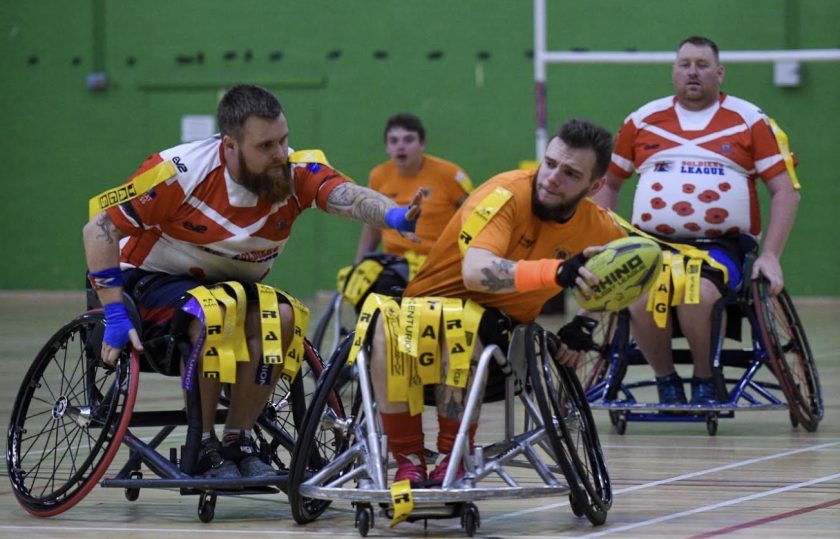 Wheelchair rugby cup helps raise £10,000 for Hope House