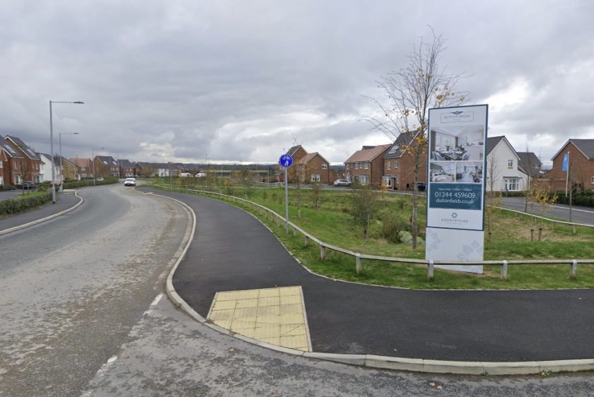 Police appeal following attempted burglary on new Deeside housing development
