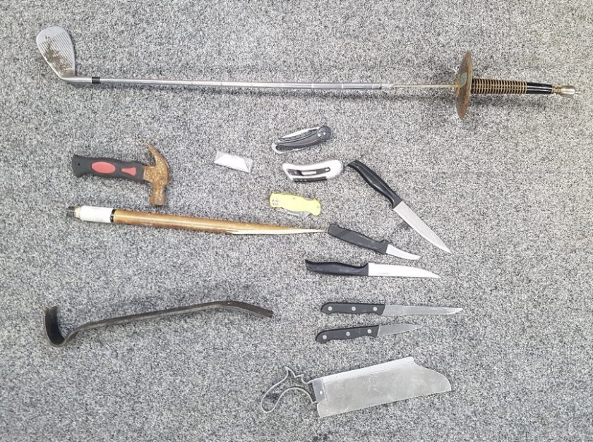 Operation Spectre: Police seize weapons following raids in Deeside as part of national week of action