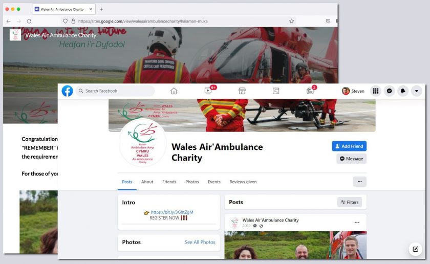 Scammers set up bogus Wales Air Ambulance social media accounts in bid to steal personal details
