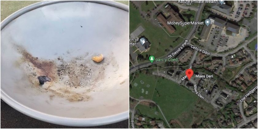 Ewloe: Youths attempt to set fire to kids play area equipment
