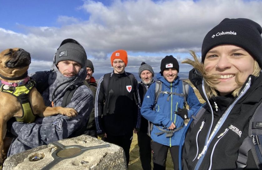 Volunteers taking on the three highest peaks in Wales in 24 hour to raise funds for Flintshire Neuro Therapy Centre