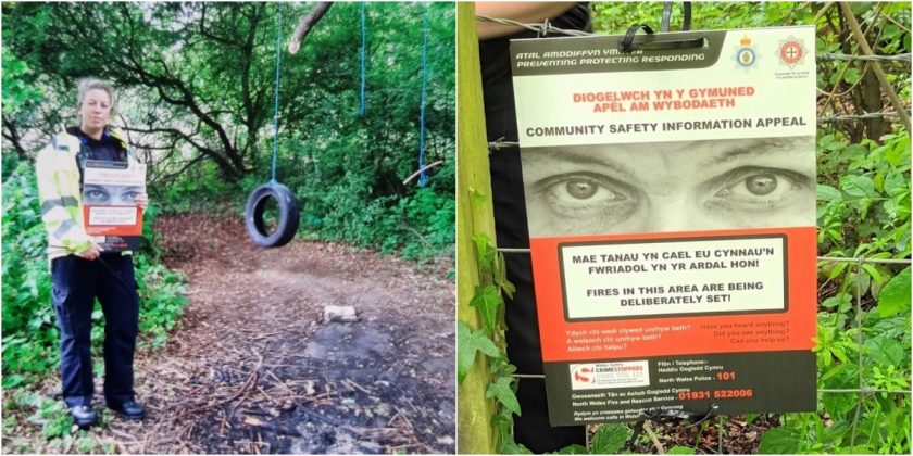 Penyffordd: Warning over deliberate ‘small fires’ being started in West View Nature Area