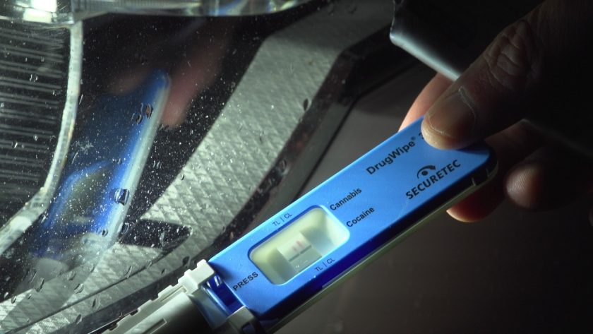 Police warn of consequences of drug driving after making arrest in Flintshire