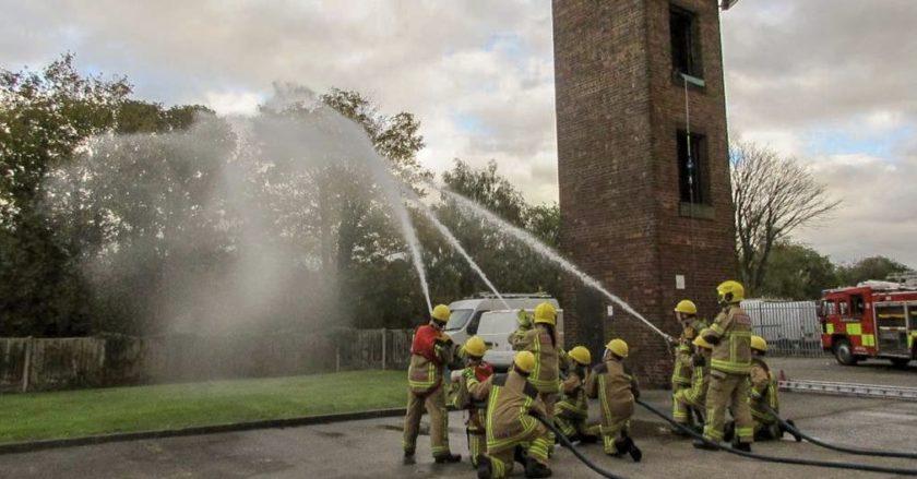 Flintshire high school students participate in fire service’s personal 