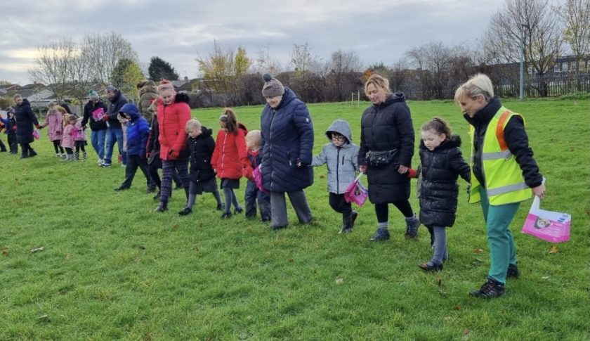 “Unbelievable” amount of dog poo in two Deeside parks as schools join forces to raise awareness