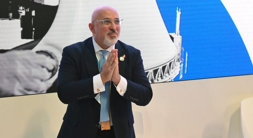 Prime Minister sacks Conservative Party Chairman Nadhim Zahawi for “serious breach” of ministerial code.