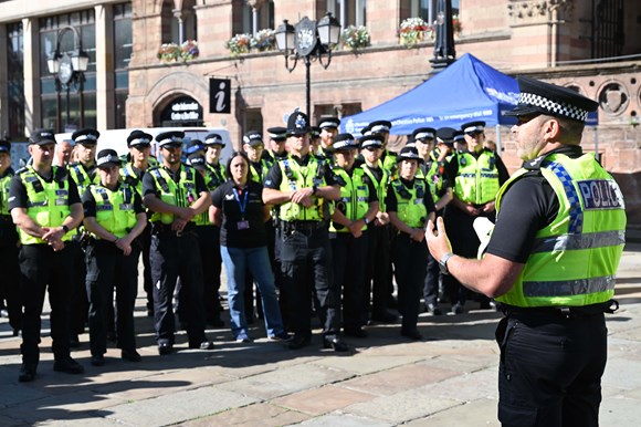 Police and partners join forces to target crime and ASB in Chester |