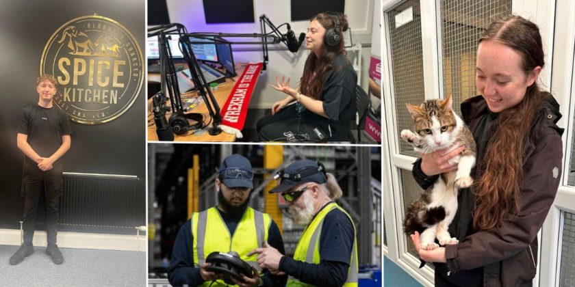 From radio production to renewable energy – students support organisations and explore careers