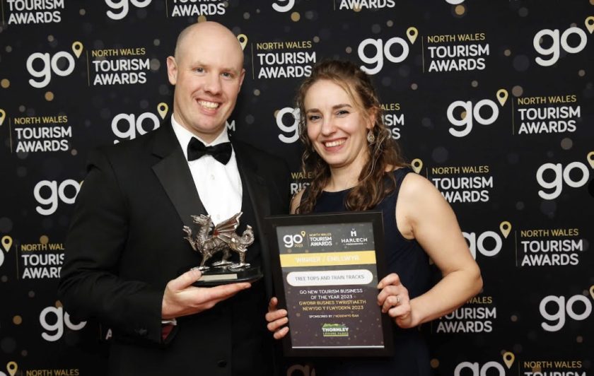 Flintshire couple’s eco-friendly campsite wins big at Go North Wales Tourism Awards