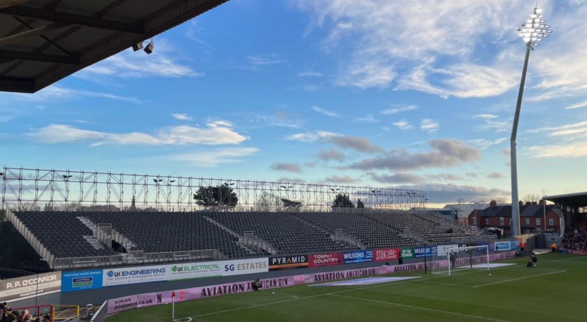 Wrexham’s temporary Kop stand given green light and will open with 80% capacity for Newport game