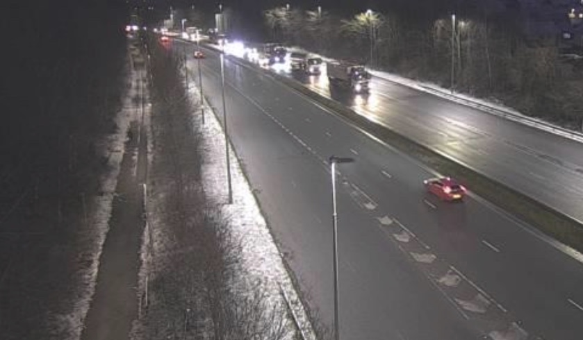 Flintshire wakes up to a light dusting of snow