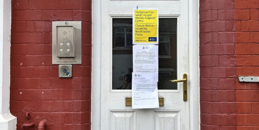 Closure notice at Shotton address to protect vulnerable person from crime