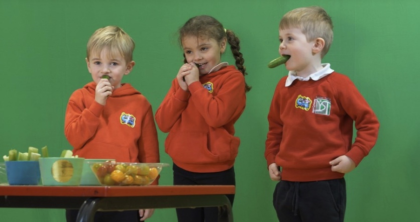 Welsh Government helping to make children veg chomp-ions