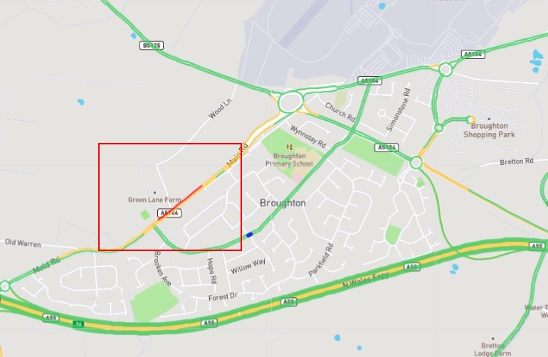 Updated: Main Road in Broughton back open following earlier collision