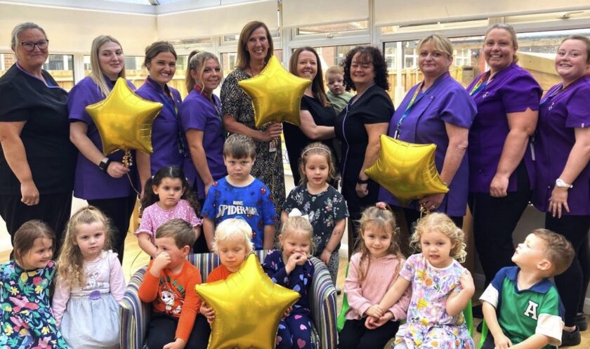 Deeside college nursery has ‘Excellent’ start to the academic year