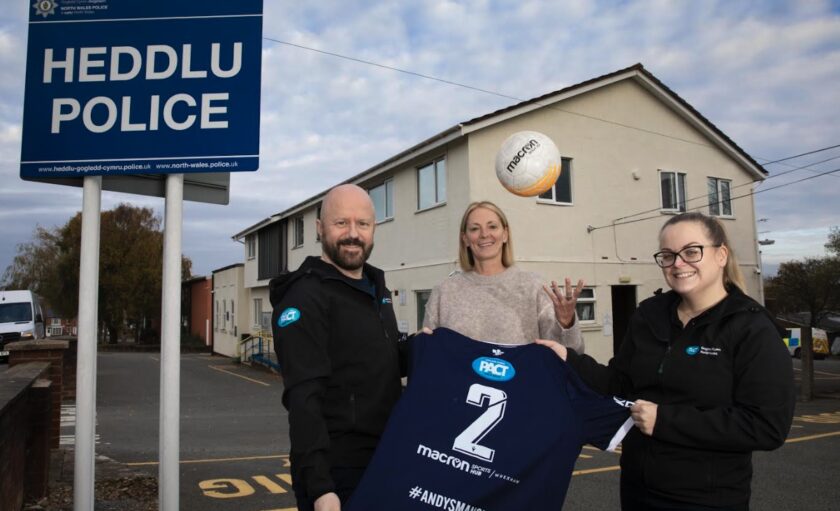Hollywood actor Michael Sheen’s surprise donation to charity football match in aid of domestic abuse victims in North Wales