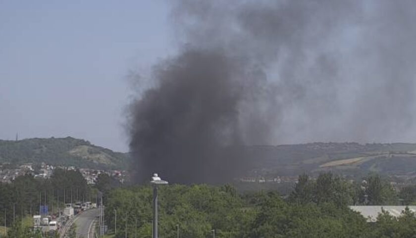 A55: Major incident declared after vehicle fire in Conwy Tunnel